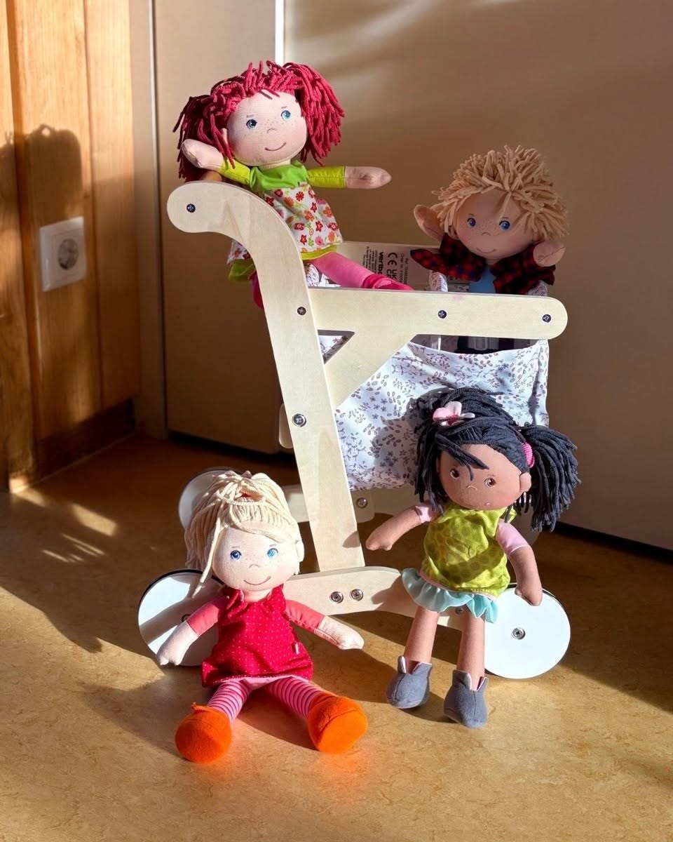 Neue Theaterpuppen für das Puppentheater der Kita